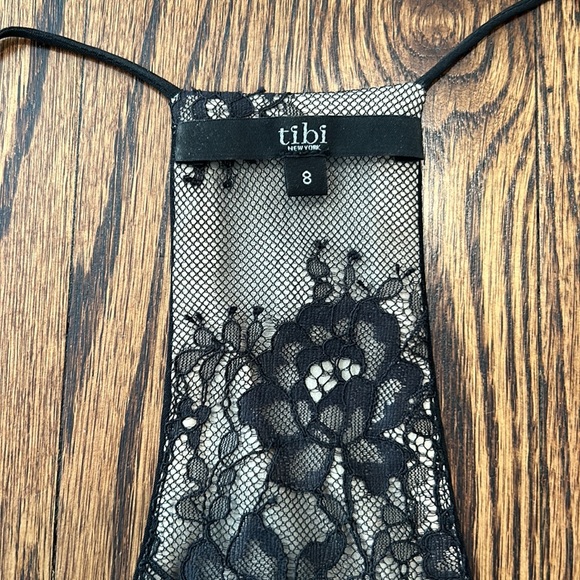 Tibi Leather & Silk Tank - Picture 3 of 4